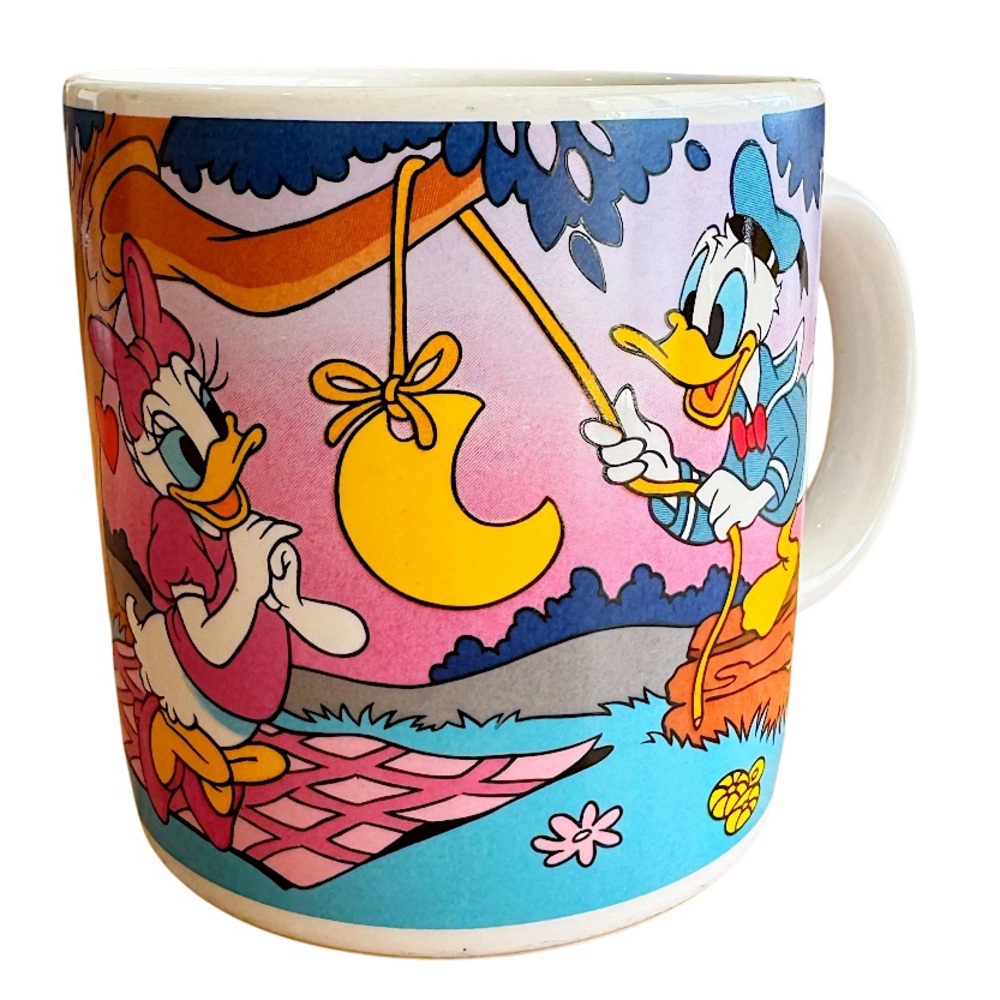 Disney Applause Donald and Daisy Duck Mug Cup